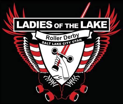 Ladies of the Lake Roller Derby logo